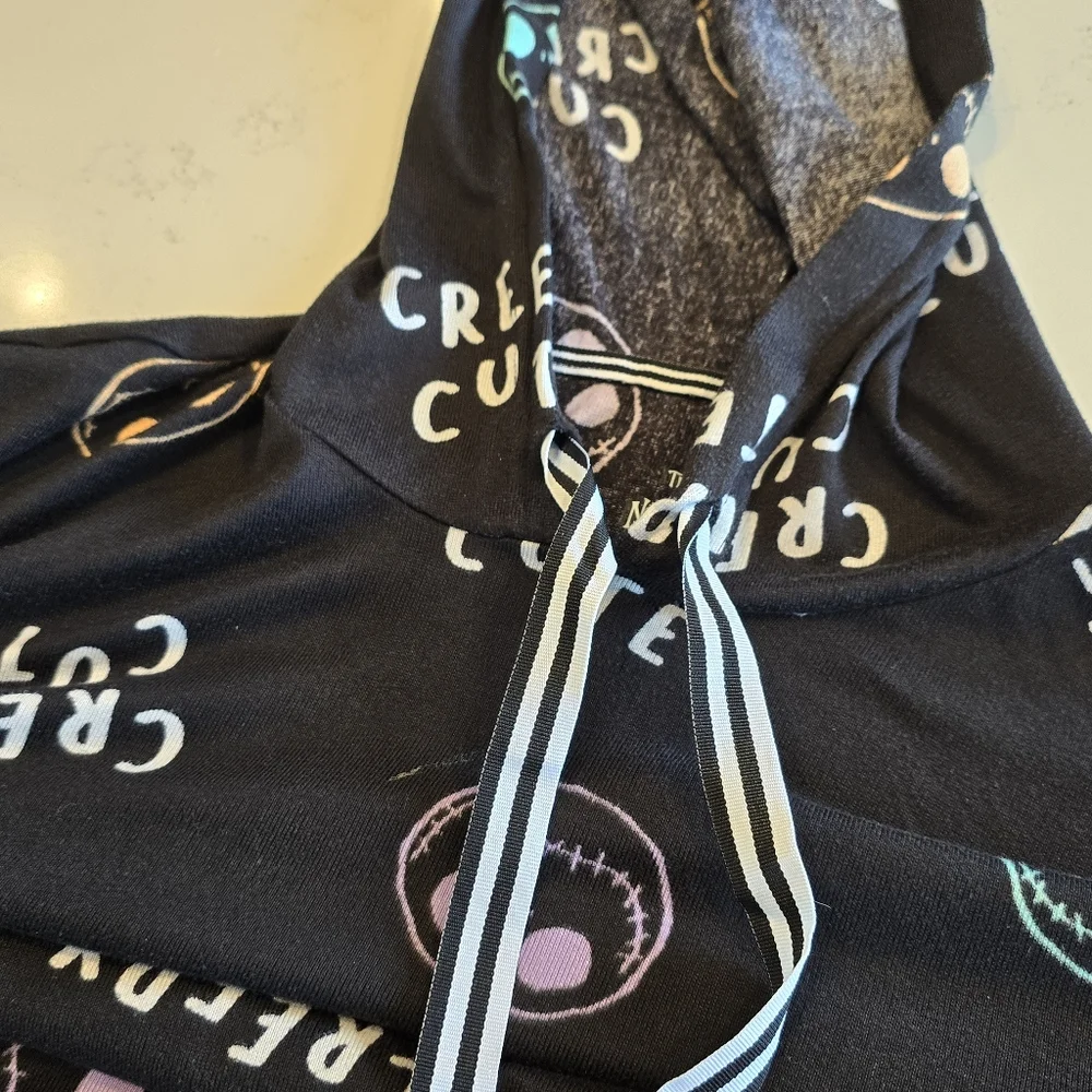 Disney the Nightmare Before Christmas  Hooded Sleepwear Nightgown  Kids M 8/10 - Picture 2 of 12